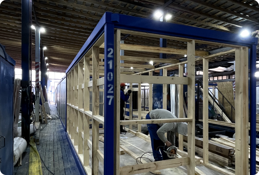 Блок контейнер SHEDLER