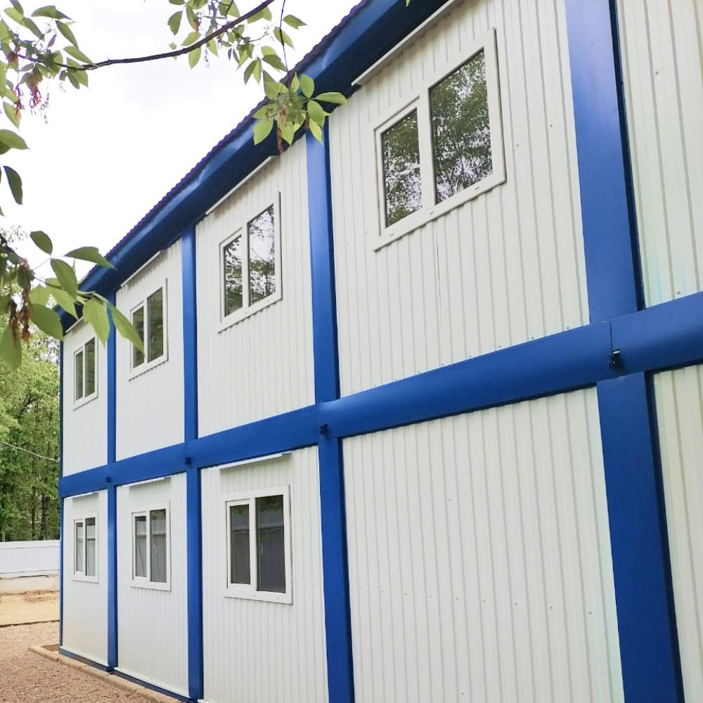 Модульное общежитие из блок-контейнеров