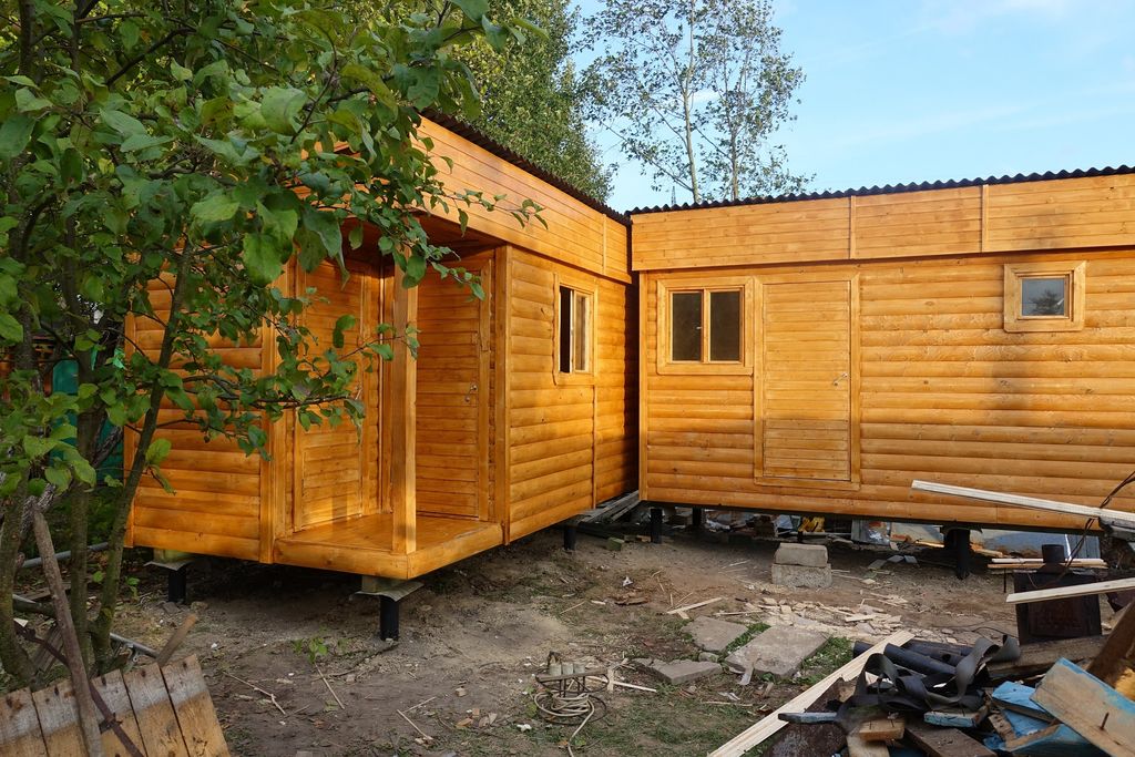 Угловая бытовка