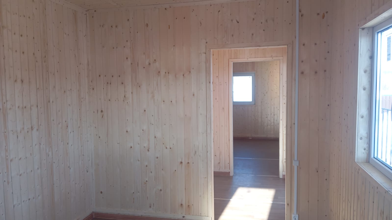 Хозблок SHEDLER внутри