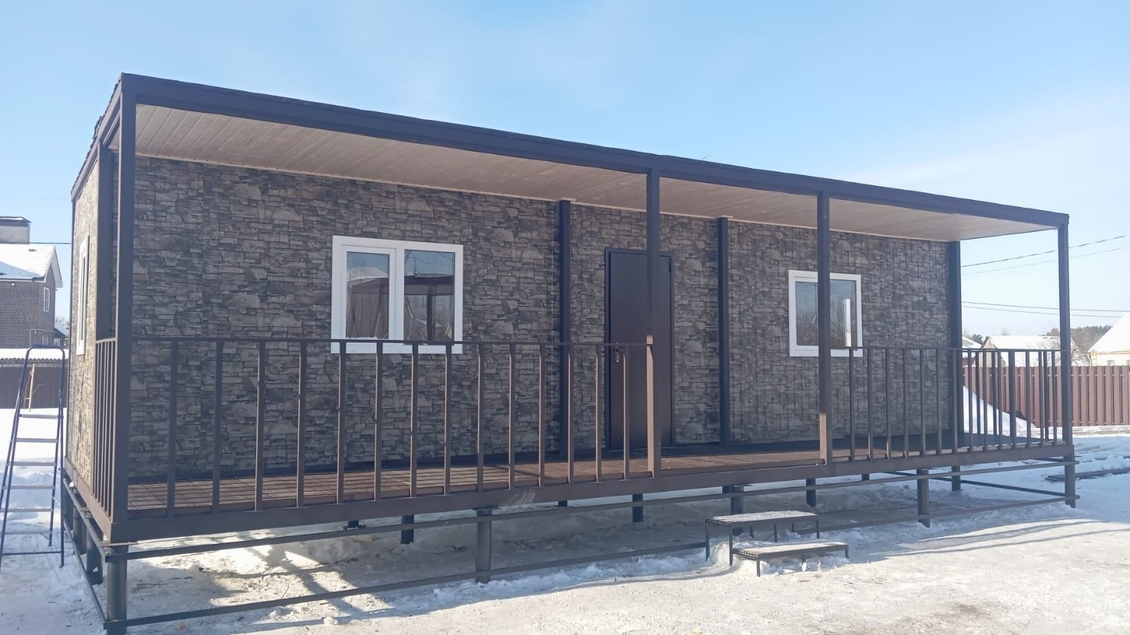 Отделка хозблока SHEDLER снаружи