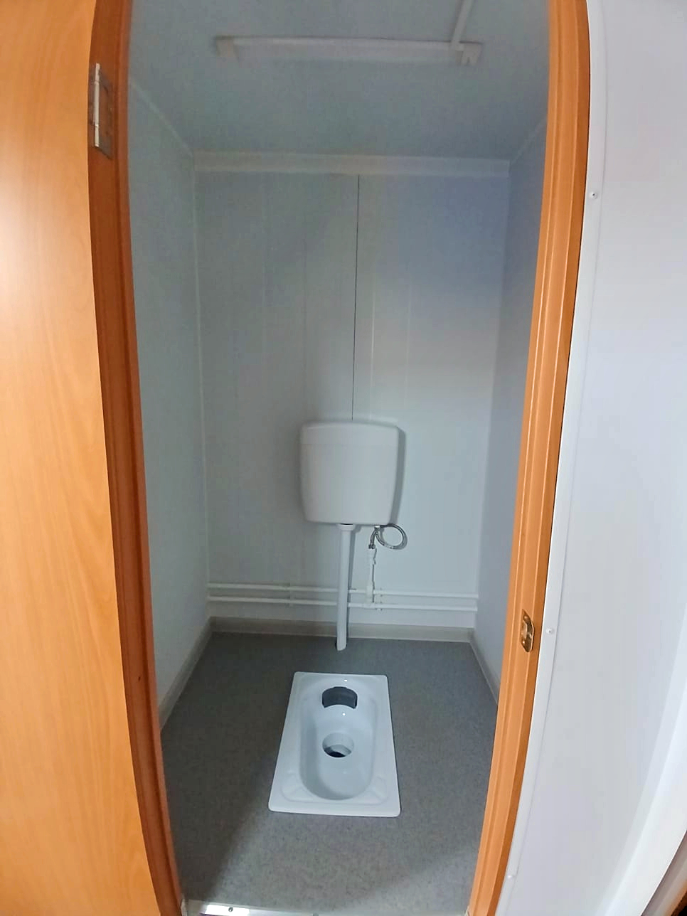 Модульный туалет без фундамента