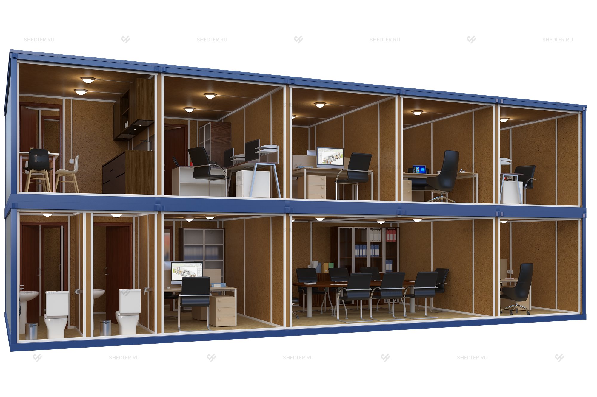 Офисный блок-контейнер