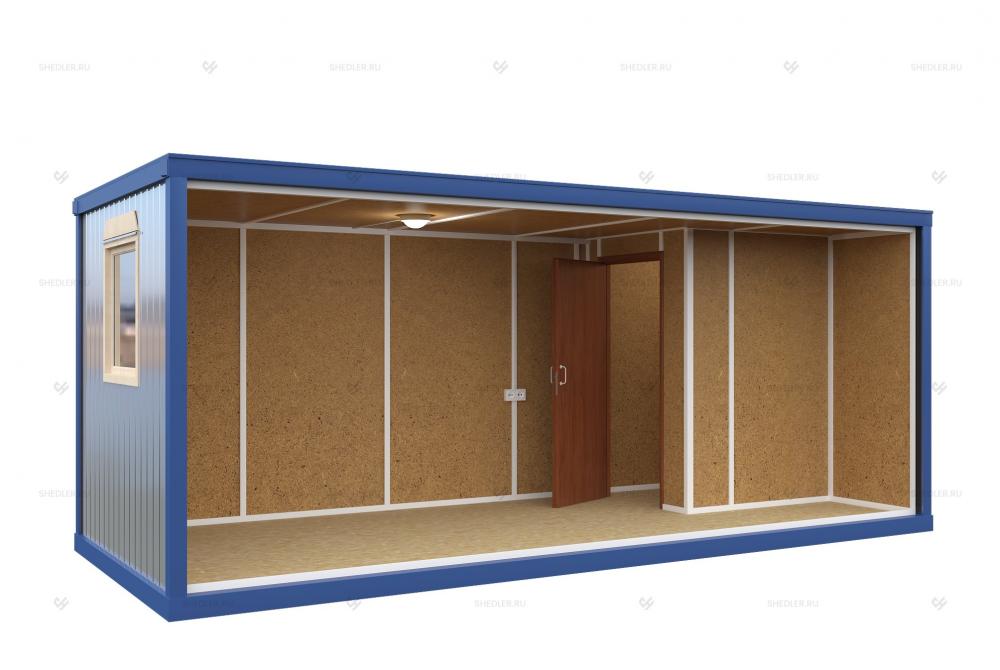 Блок контейнер SHEDLER БК-01 внутри