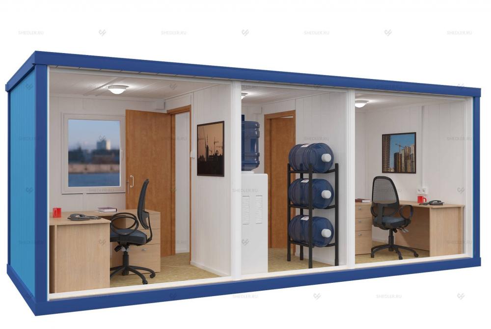 Блок контейнер БК-04 СП SHEDLER внутренняя отделка