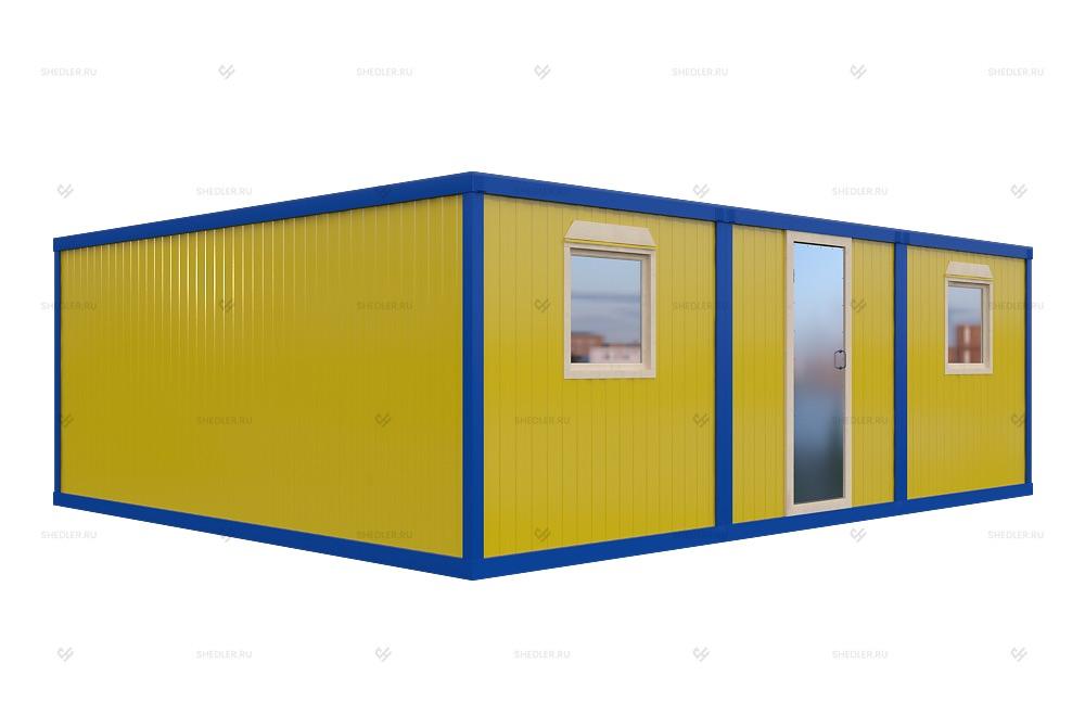 Модульное здание МЗ-10 из 3 блок-контейнеров