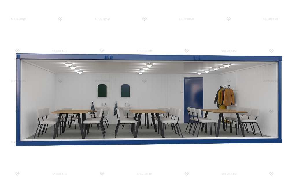 Быстровозводимая столовая SHEDLER МС-02