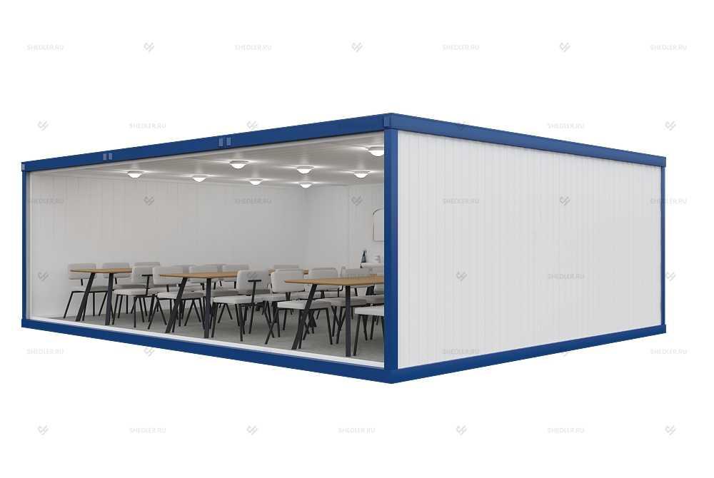 Быстровозводимая модульная столовая SHEDLER МС-02