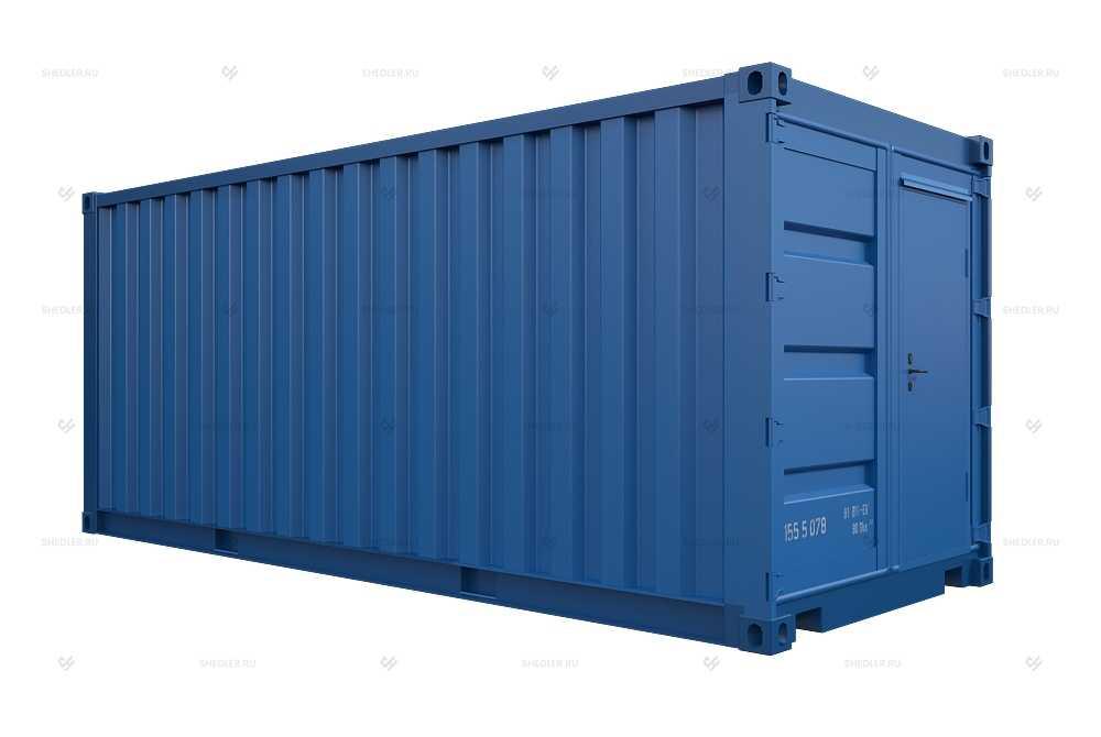 Сантехнический блок-контейнер из морского контейнера с душевыми