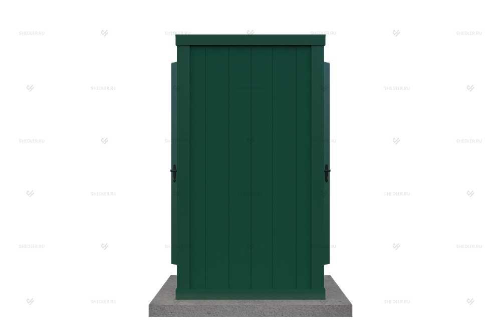 Блок-бокс БКБ-01 СП из сэндвич-панелей для пожарного гидранта