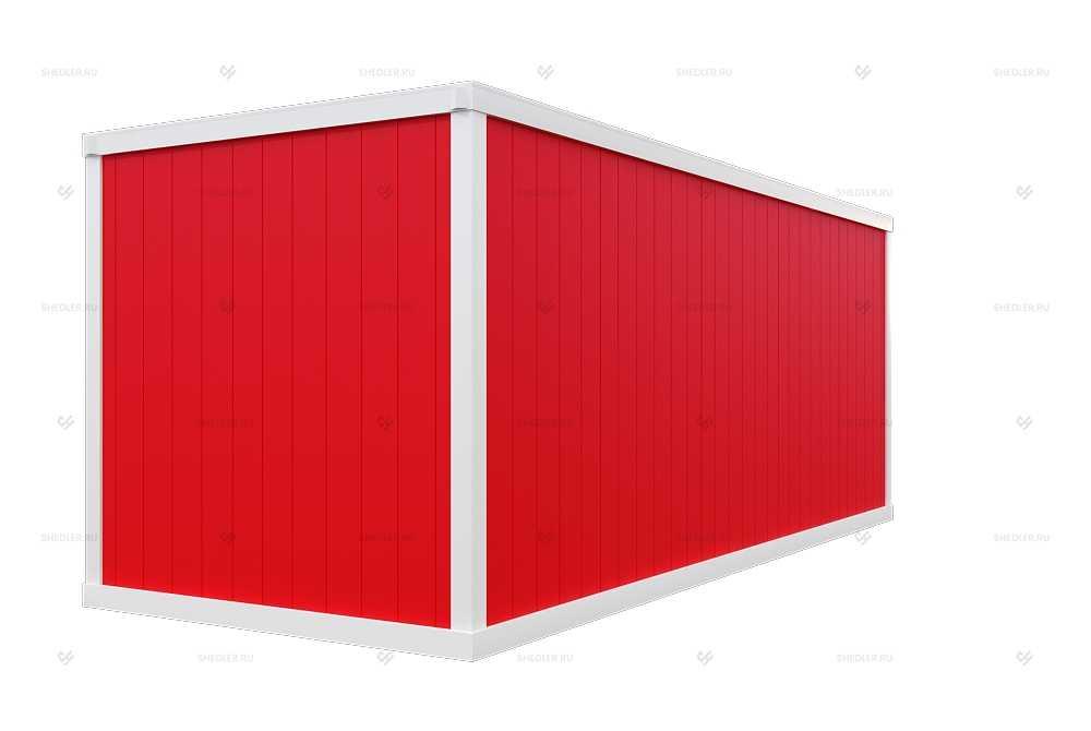 Блок контейнер БК-04 СП SHEDLER из сэндвич панелей