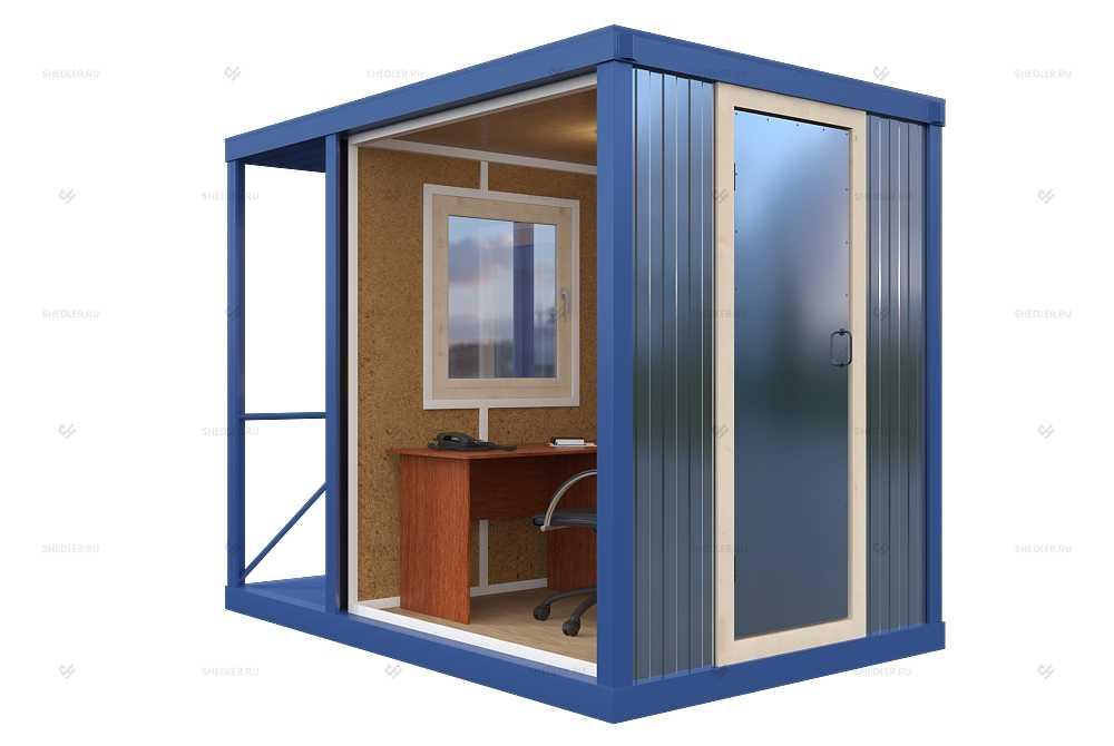 Проходная БП-031 SHEDLER из профлиста