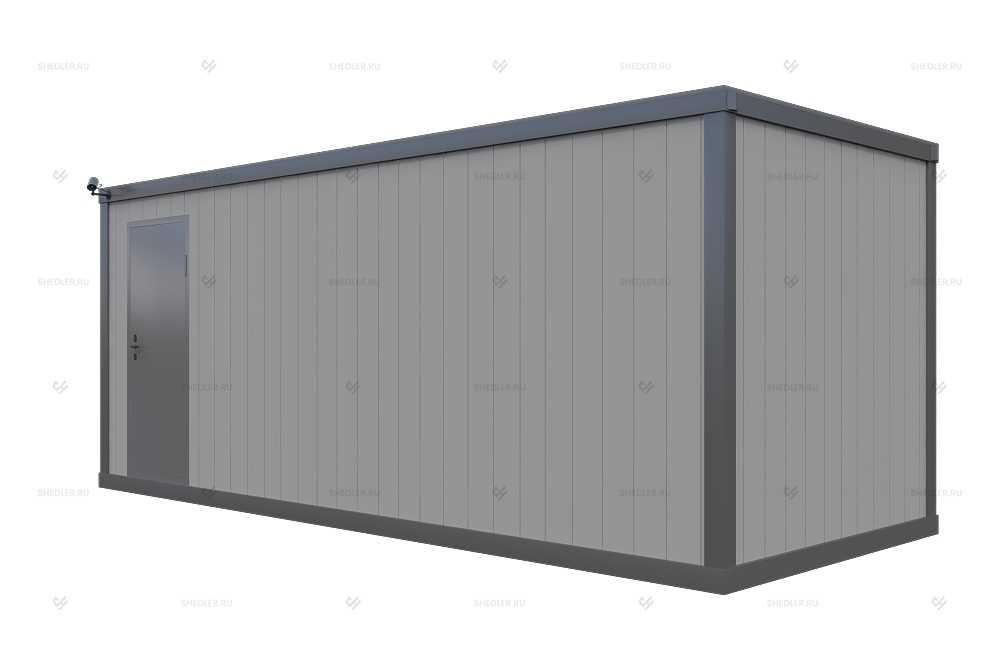 Проходная из сэндвич-панелей БП-017 SHEDLER 