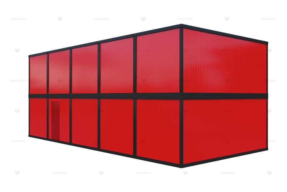 Модульное здание SHEDLER МЗ-45 из 10 контейнеров