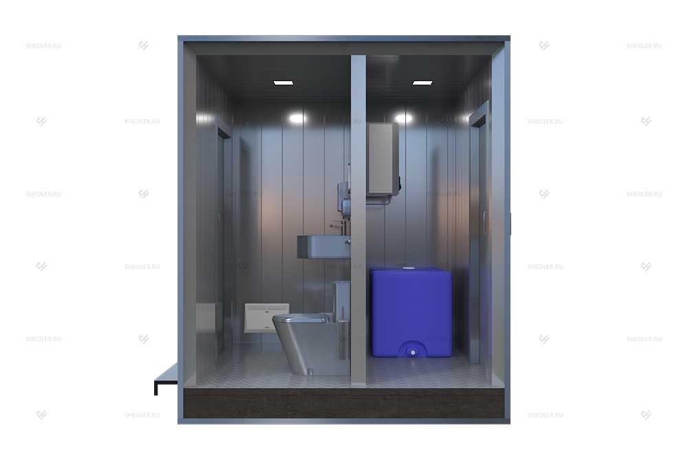 Здание туалета SHEDLER