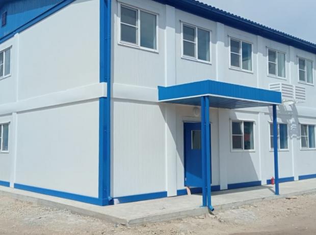 Модульное здание SHEDLER из 40 БКСП-00 из сэндвич-панелей в г. Воронеж