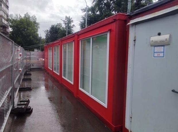 Модульный офис из 5 блок-контейнеров в г. Москва