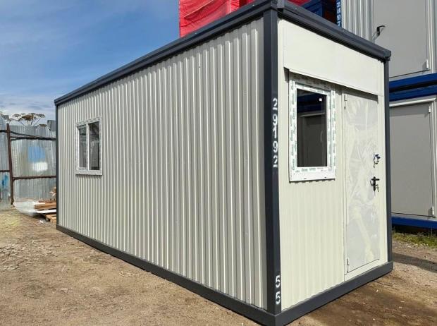 Пункт КПП из 2 блок-контейнеров в Мытищах