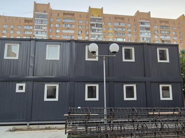 Модульное здание SHEDLER из 10-ти блок-контейнеров