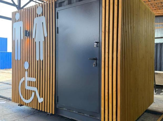 Модульное здание общественного туалета SHEDLER