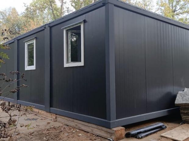 Модульное здание из 3 БК-00 СП в г.Мытищи, МО