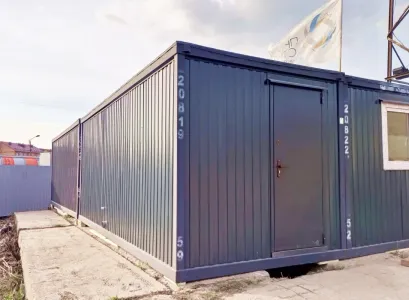 Бытовка SHEDLER в черном цвете 