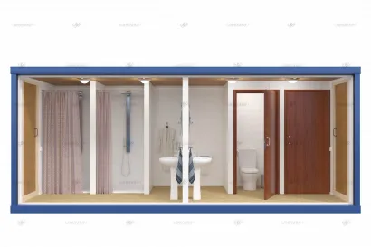 Бытовка SHEDLER с душем и туалетом