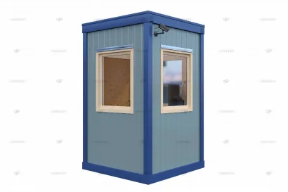 Металлический пост охраны