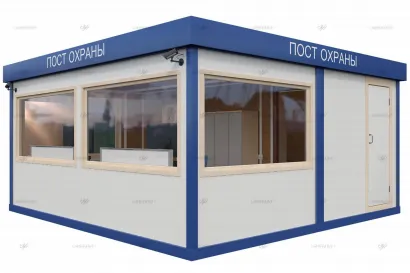 Модульное здание поста охраны SHEDLER