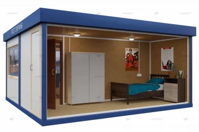 Модульное здание КПП SHEDLER