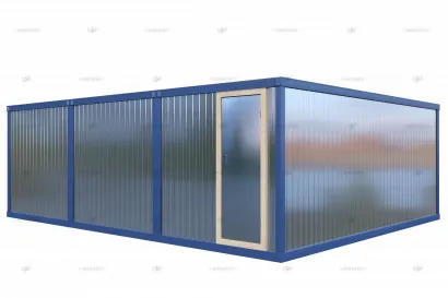 Модульное здание раздевалки