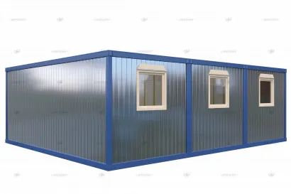 Модульное быстровозводимое здание раздевалки