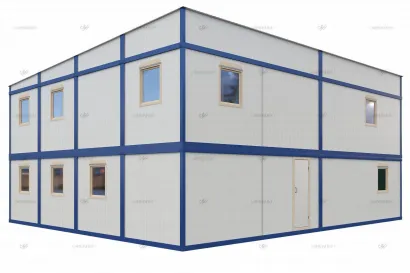 Практичное здание для вахтового поселка