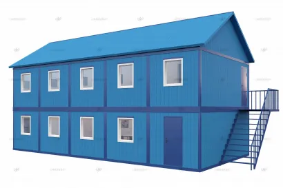 Модульное здание отеля для туристического бизнеса