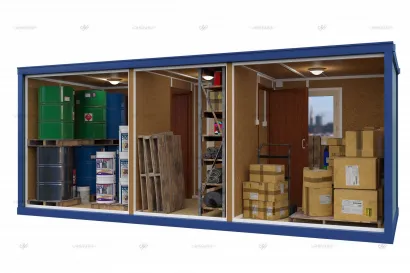 Блок-контейнер SHEDLER для использования под склад