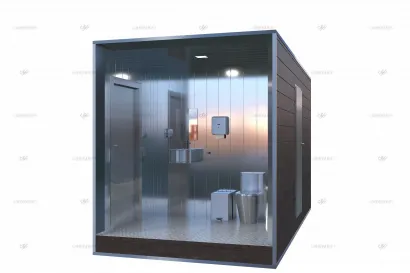 Быстровозводимый туалет