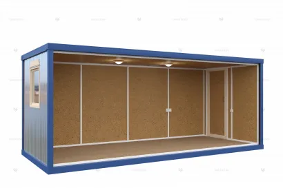 Бытовка SHEDLER БК-00 отделка