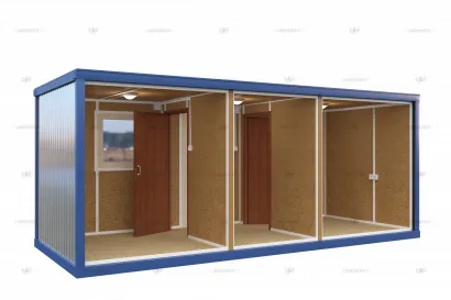 Бытовка БК-04 SHEDLER отделка