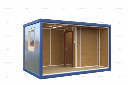 Бытовка БК-012 SHEDLER отделка