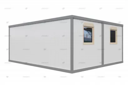 Компактное модульное здание МЗ-13 из 2 блок-контейнеров БК-00