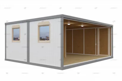 Модульное здание МЗ-13 из 2 блок-контейнеров БК-00 внутри