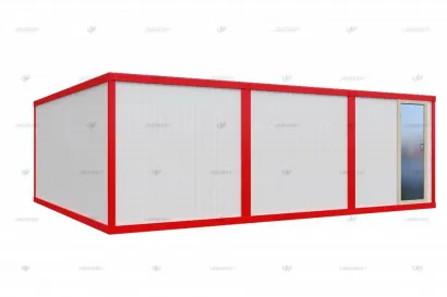 Модульное здание МЗ-15 из 3 блок-контейнеров БК-00