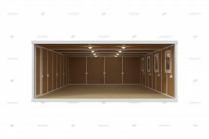 Внутренняя отделка модульного здания МЗ-17 из 4 блок-контейнеров БК-00