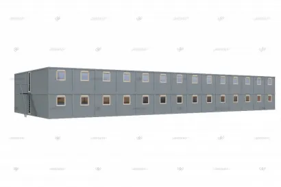 Модульное здание МЗ-41 из 70 блок-контейнеров