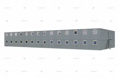 Высокотехнологичное модульное здание МЗ-41 из 70 блок-контейнеров