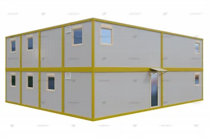 Модульное здание МЗ-09 из 16 блок-контейнеров