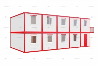 Модульное здание МЗ-49 СП из 10 блок-контейнеров