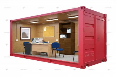 Бытовка металлическая из морского контейнера 