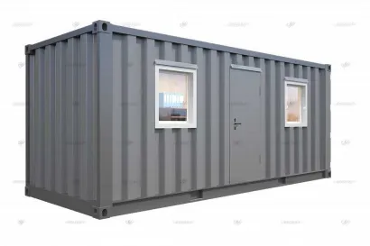 Бытовка-распашонка из морского контейнера