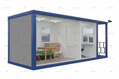 Модульная проходная из сэндвич-панелей БП-021 СП SHEDLER